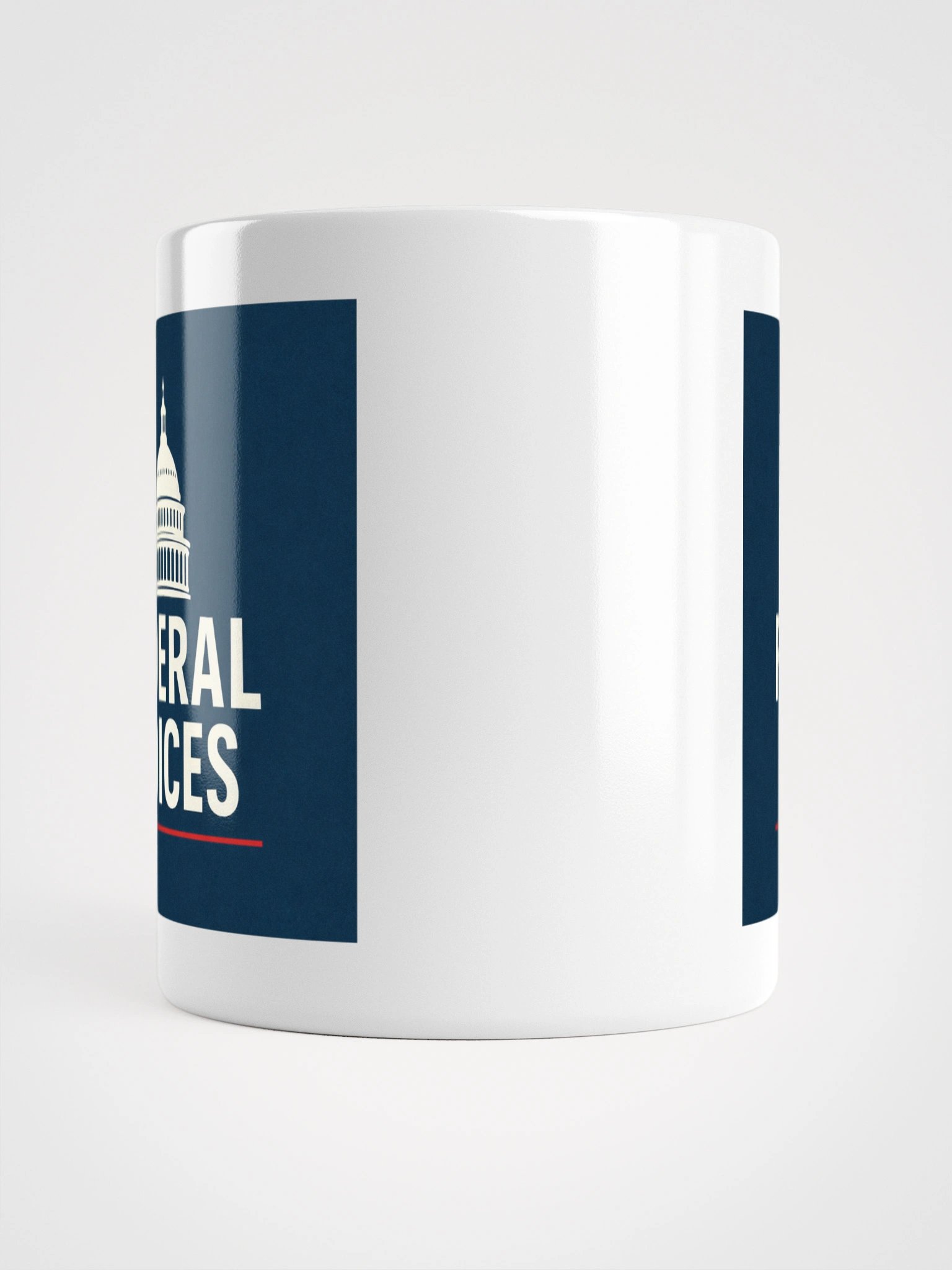 Federal Voices Classic Logo Mug — 11 oz product image (3)