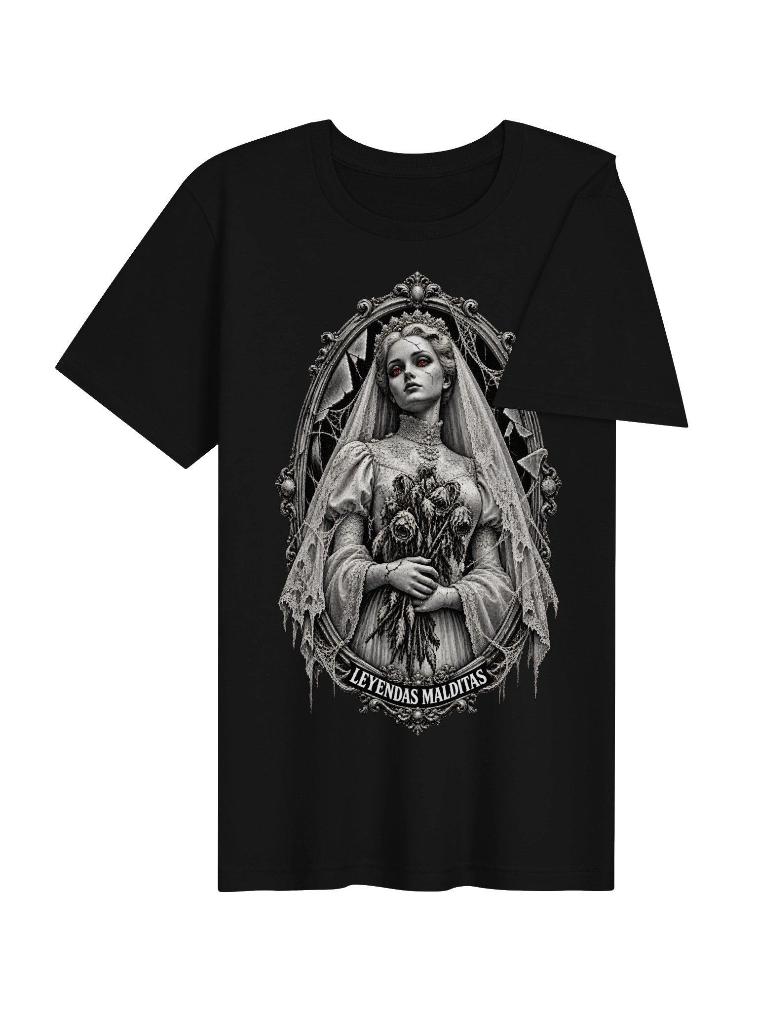 La Pascualita – Mexican Folklore Horror Shirt, Haunted Bride Mannequin Art product image (4)