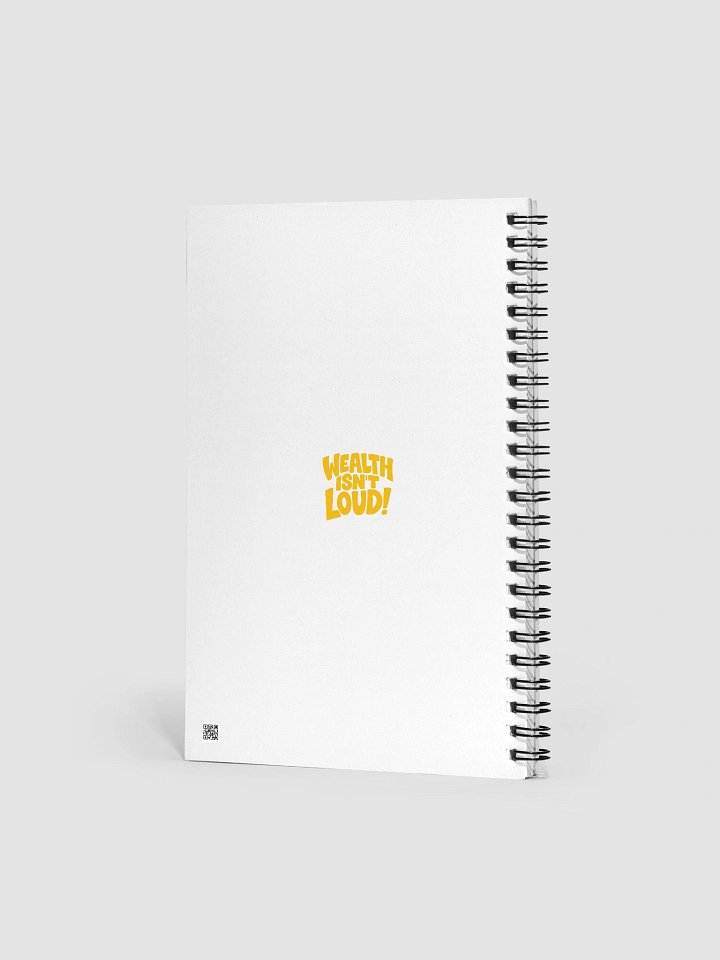The Boring Rich Spiral Notebook product image (2)