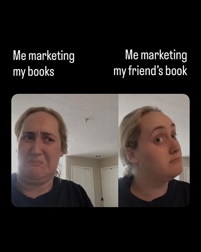 It’s always going to be easier for me to wax poetry about my friends books than my own. For starters my friends know how to t...