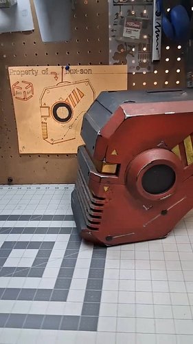 On March 13, 2024, I set out to design my first original helmet, which I named Box-Son. I spent a long time refining the desi...