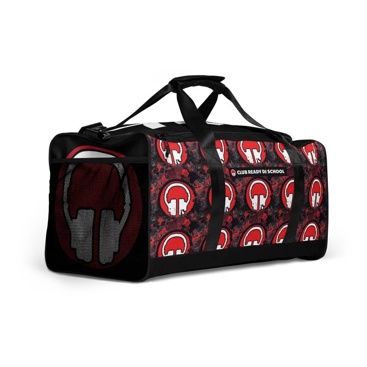 Paint Splatter Headphones All-Over Print Duffle Bag product image (2)