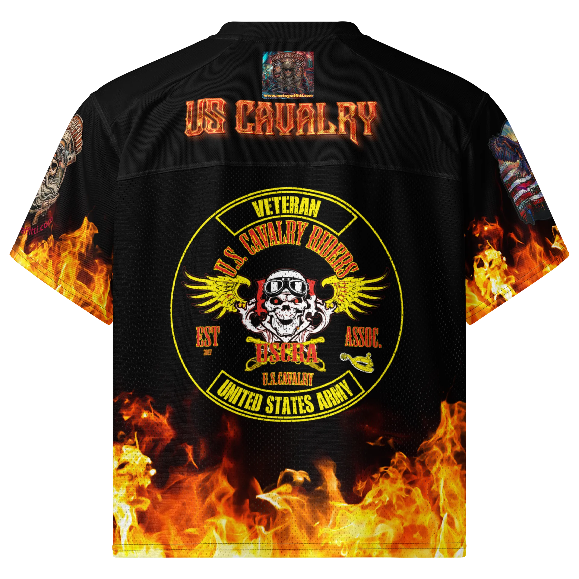 USCRA On Fire! Football Jersey product image (2)