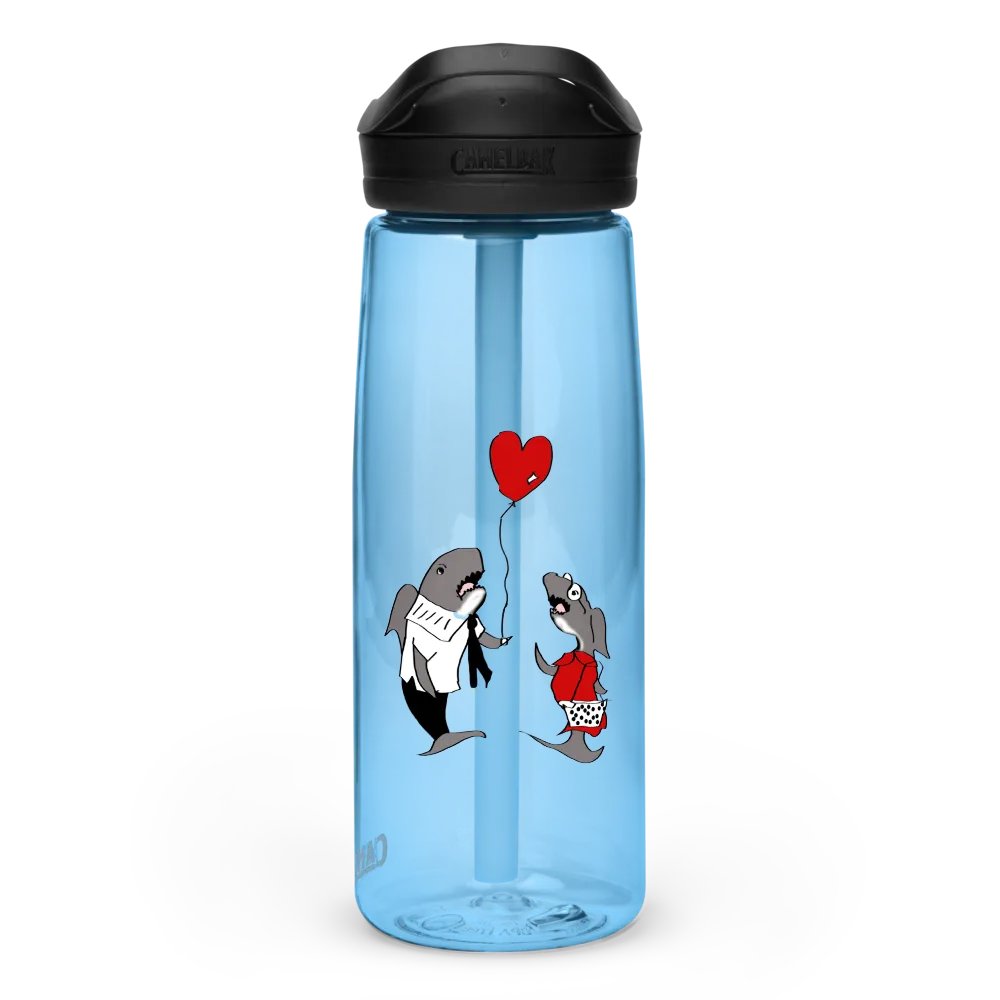 Shark Valentine Sports Water Bottle product image (1)
