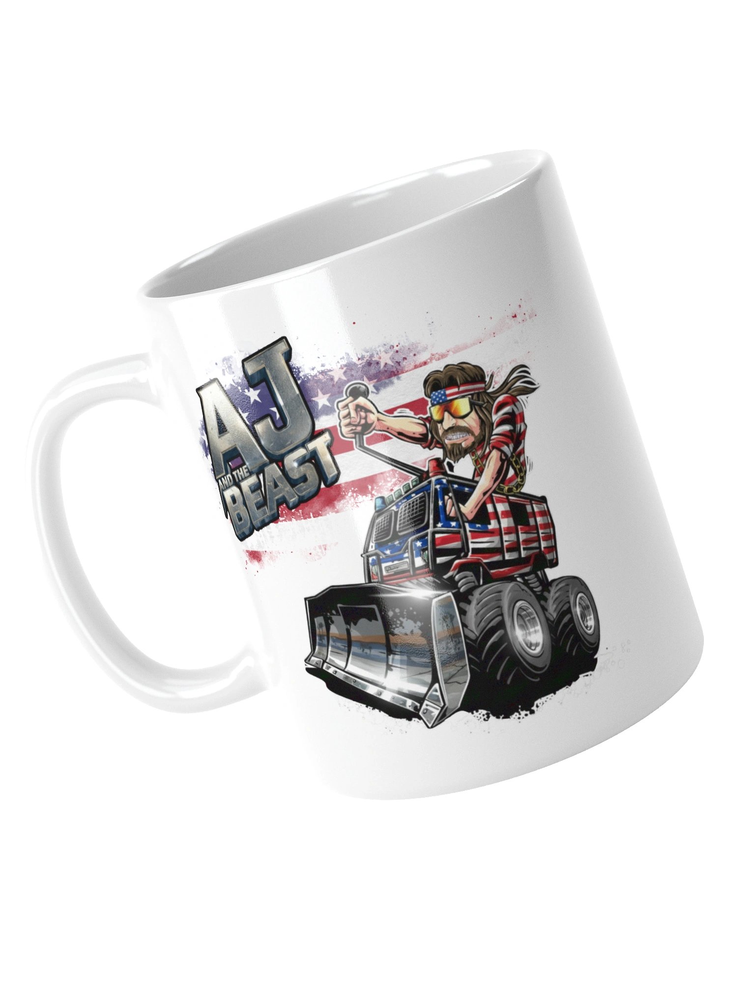 White Glossy Mug product image (4)