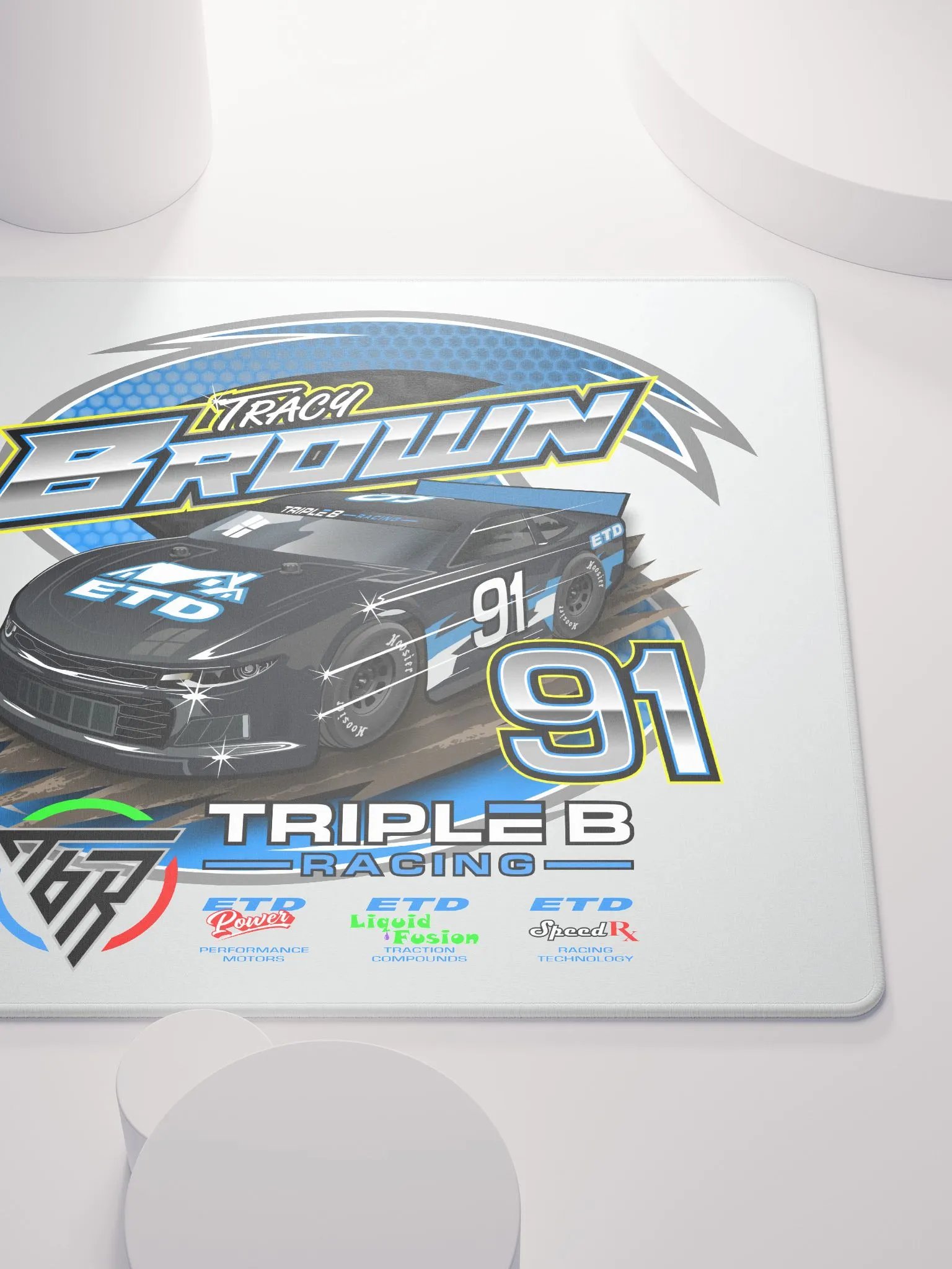 Tracy Brown Superstreet Mouse pad (Light Grey) product image (5)