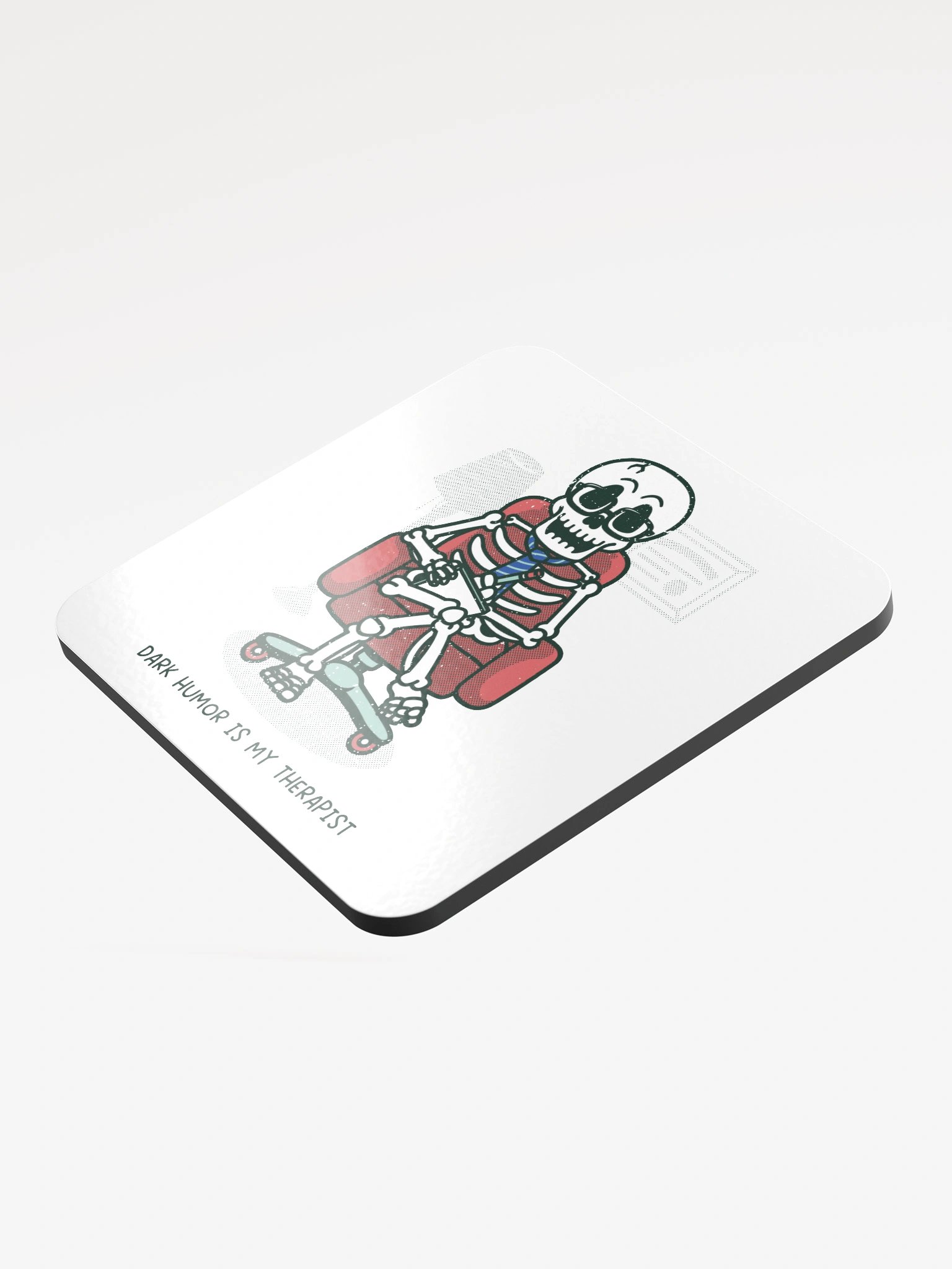 Dark Humor Is My Therapy Coaster product image (3)