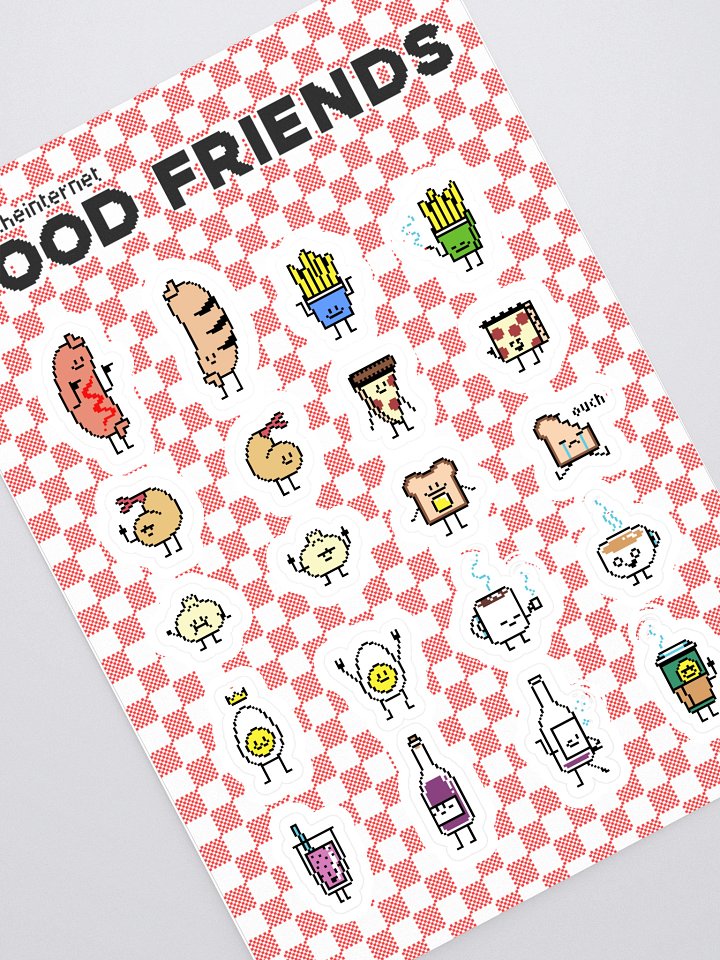 Food Friends Stickers Color product image (1)