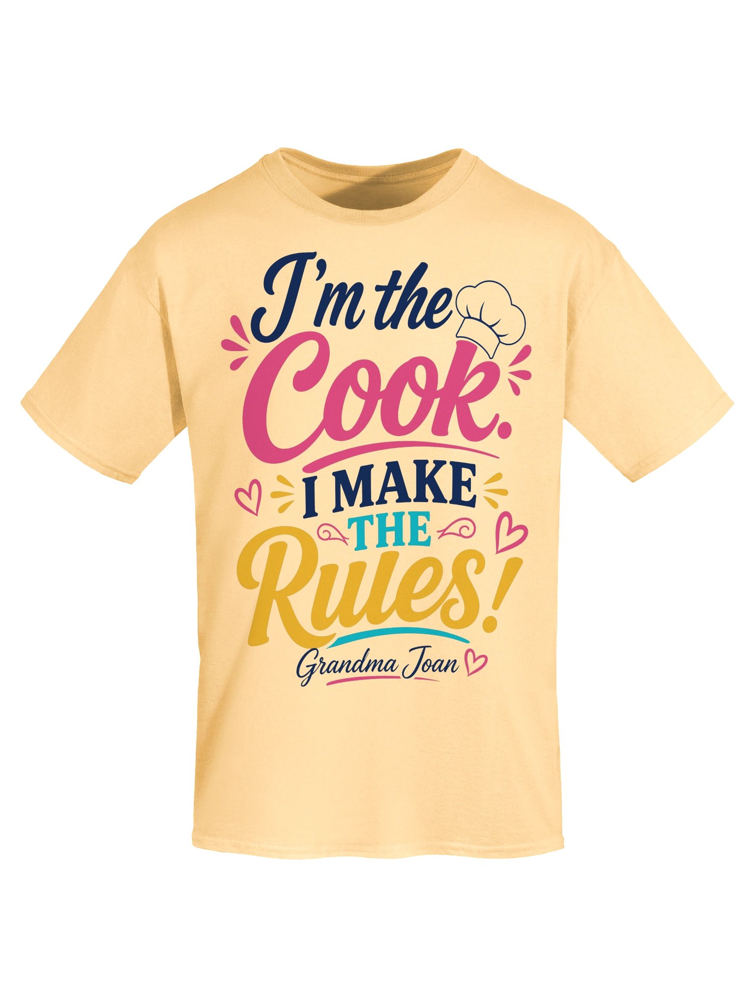 I'm the Cook, I make the Rules! - t-shirt product image (5)