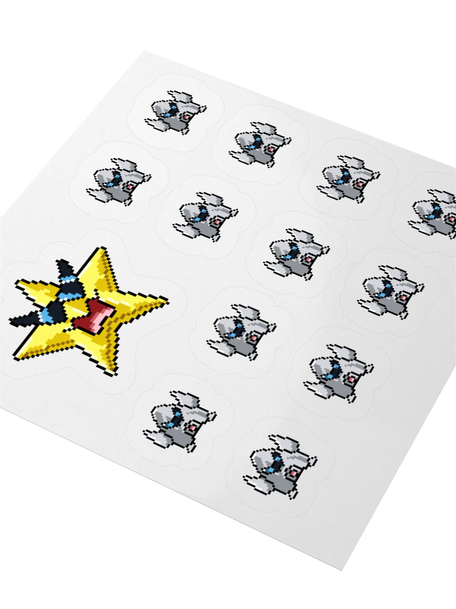 Starmon & Picmon Pixel Stickers product image (3)