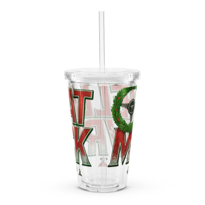Holiday Wreath Double Wall Tumbler product image (2)