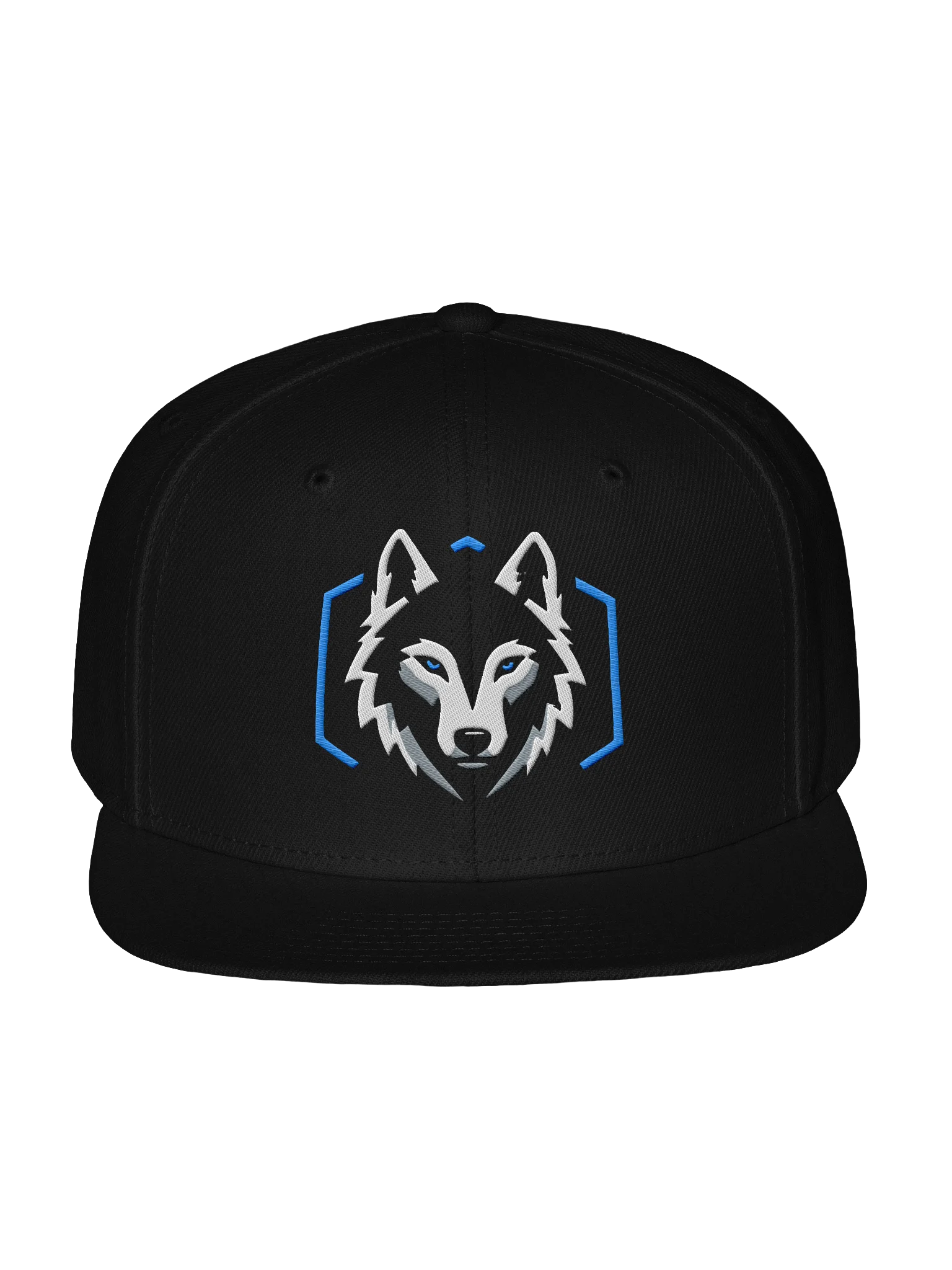 Blue Wolf Emblem Snapback Cap product image (1)