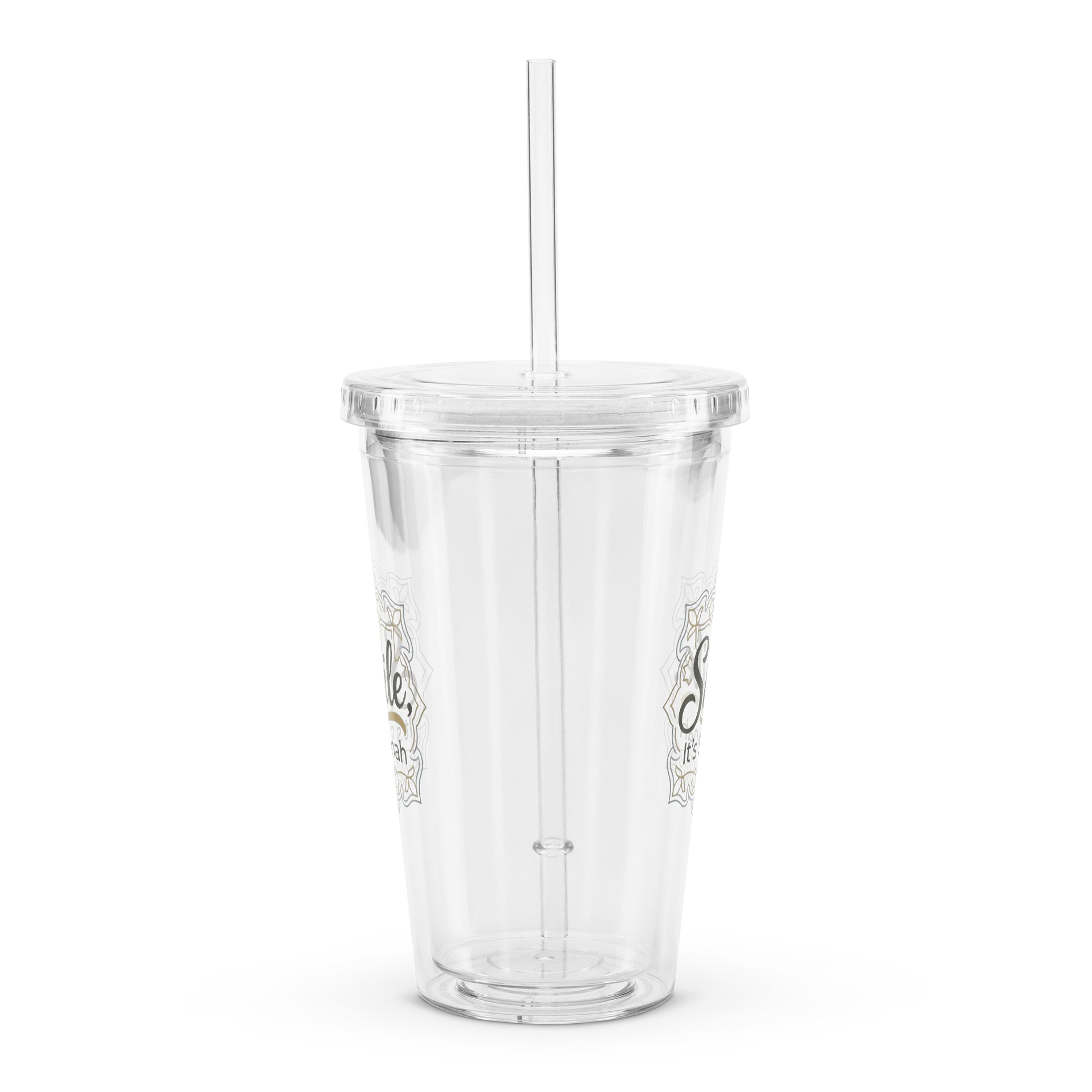 Smile it's Sunnah - Double Wall Clear Tumbler product image (2)