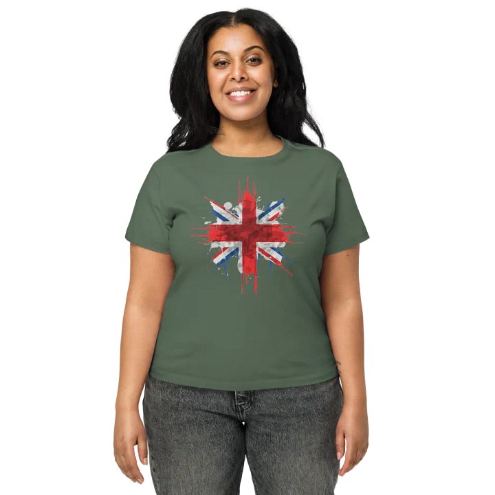 Womens Explosive Union Jack Short Tee product image (10)