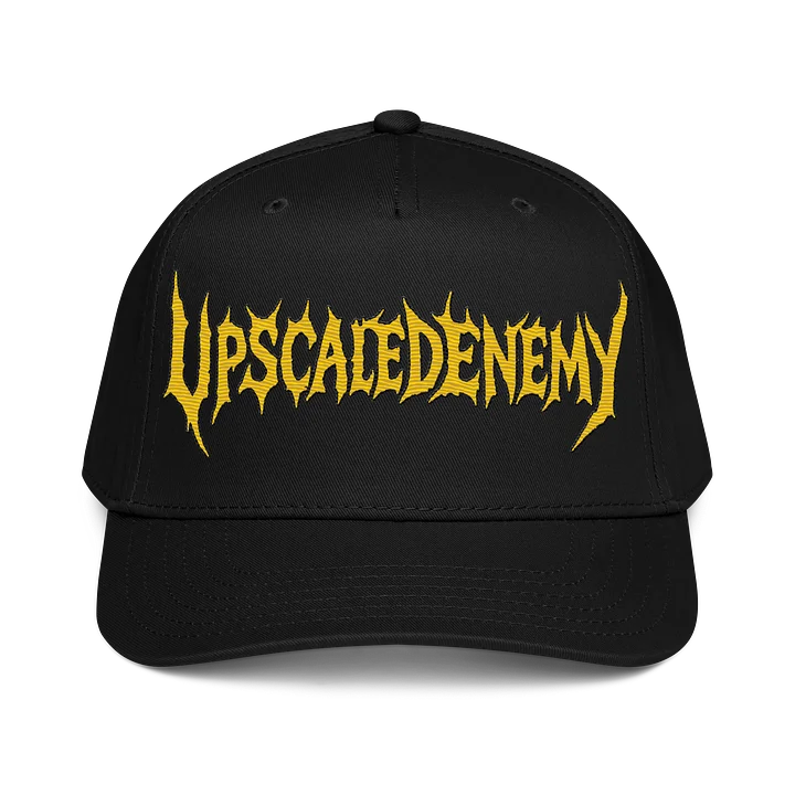 UpscaledEnemy - Logo Cap with Monogram Back product image (1)