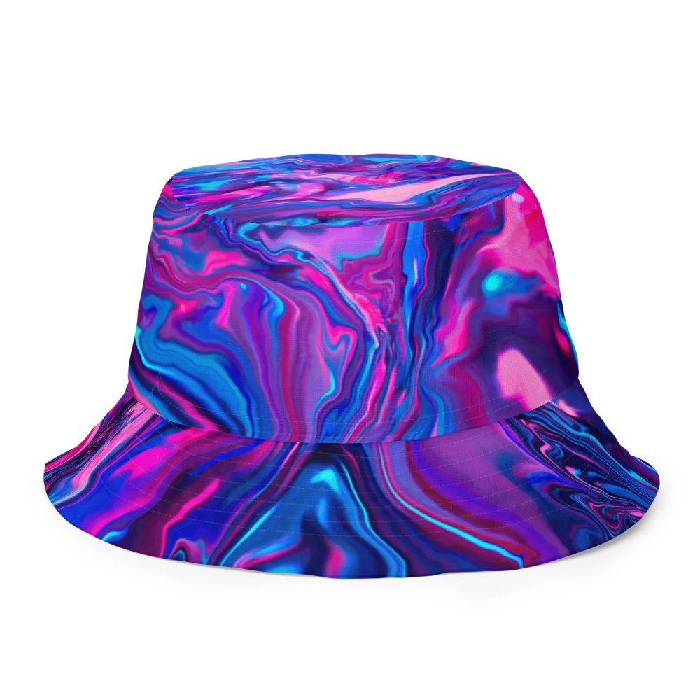 Multicolour Swirl Reversible Bucket Hat product image (1)