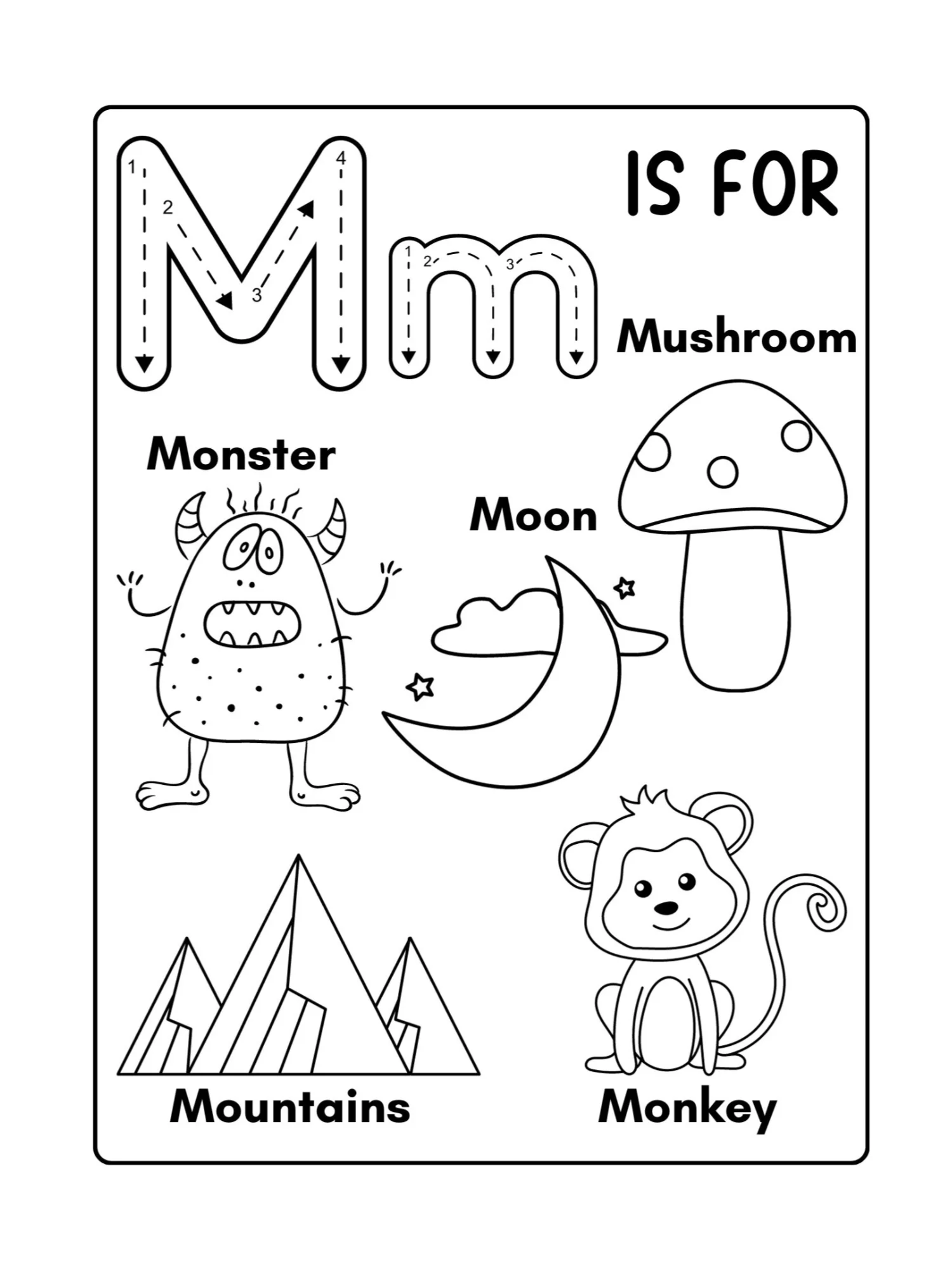 Alphabet Coloring Book product image (4)