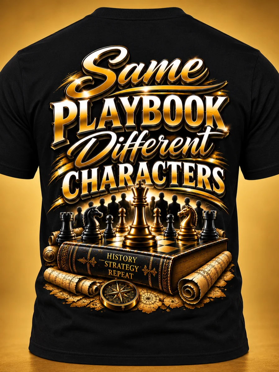 Same Playbook, Different Characters product image (1)
