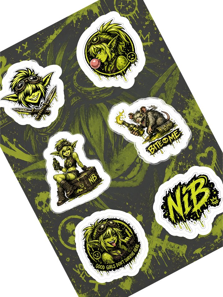 Nib Sticker Sheet Vol. 1 product image (1)