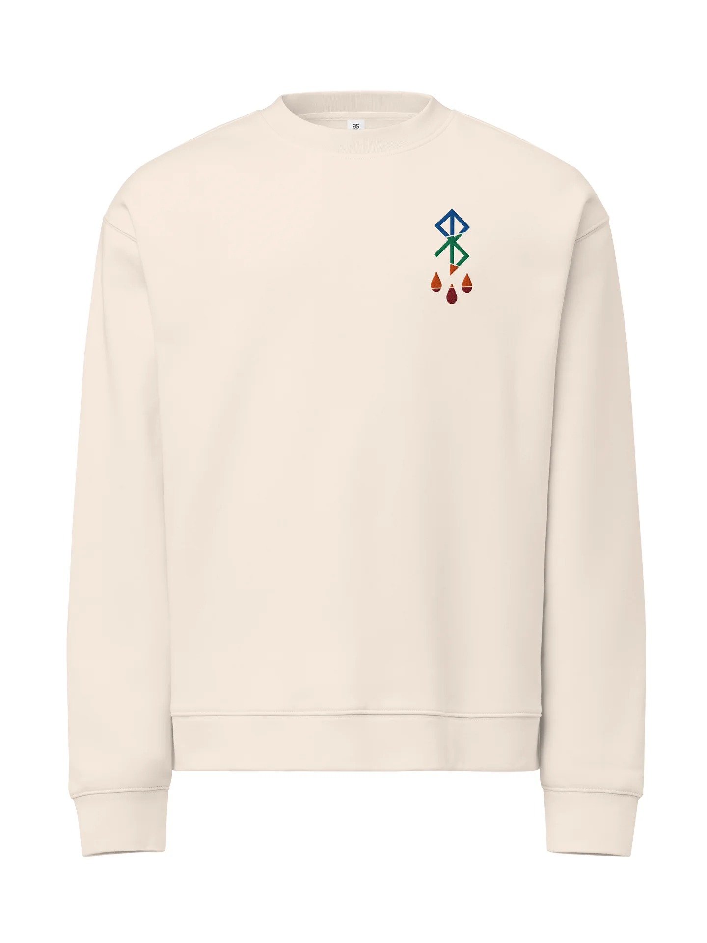 Michael Lafko - "Fracture" Embroidered Sweatshirt product image (1)