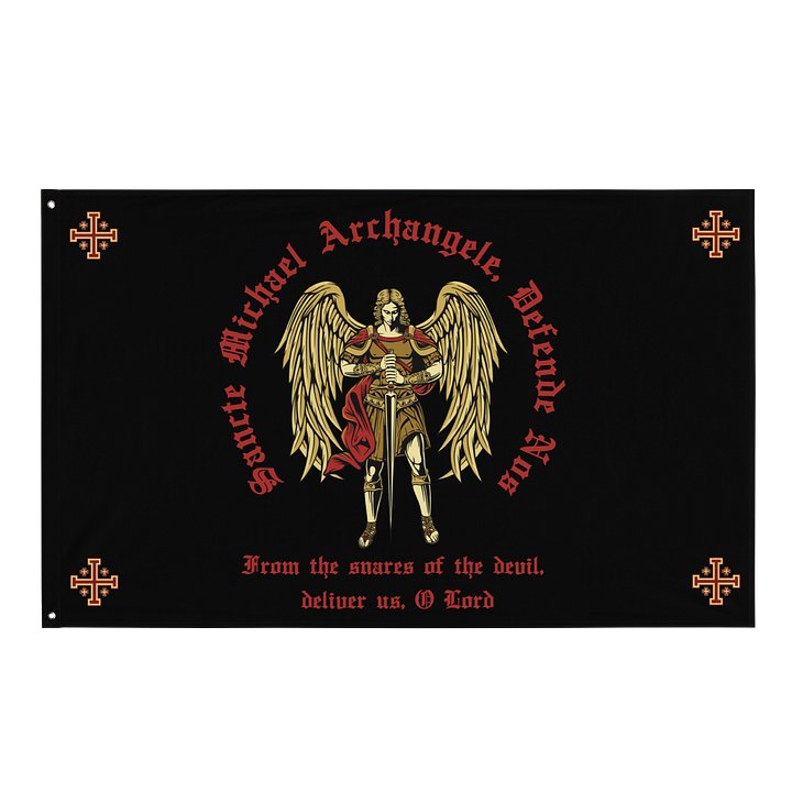Saint Michael (Archangel) - Flag v2 product image (1)
