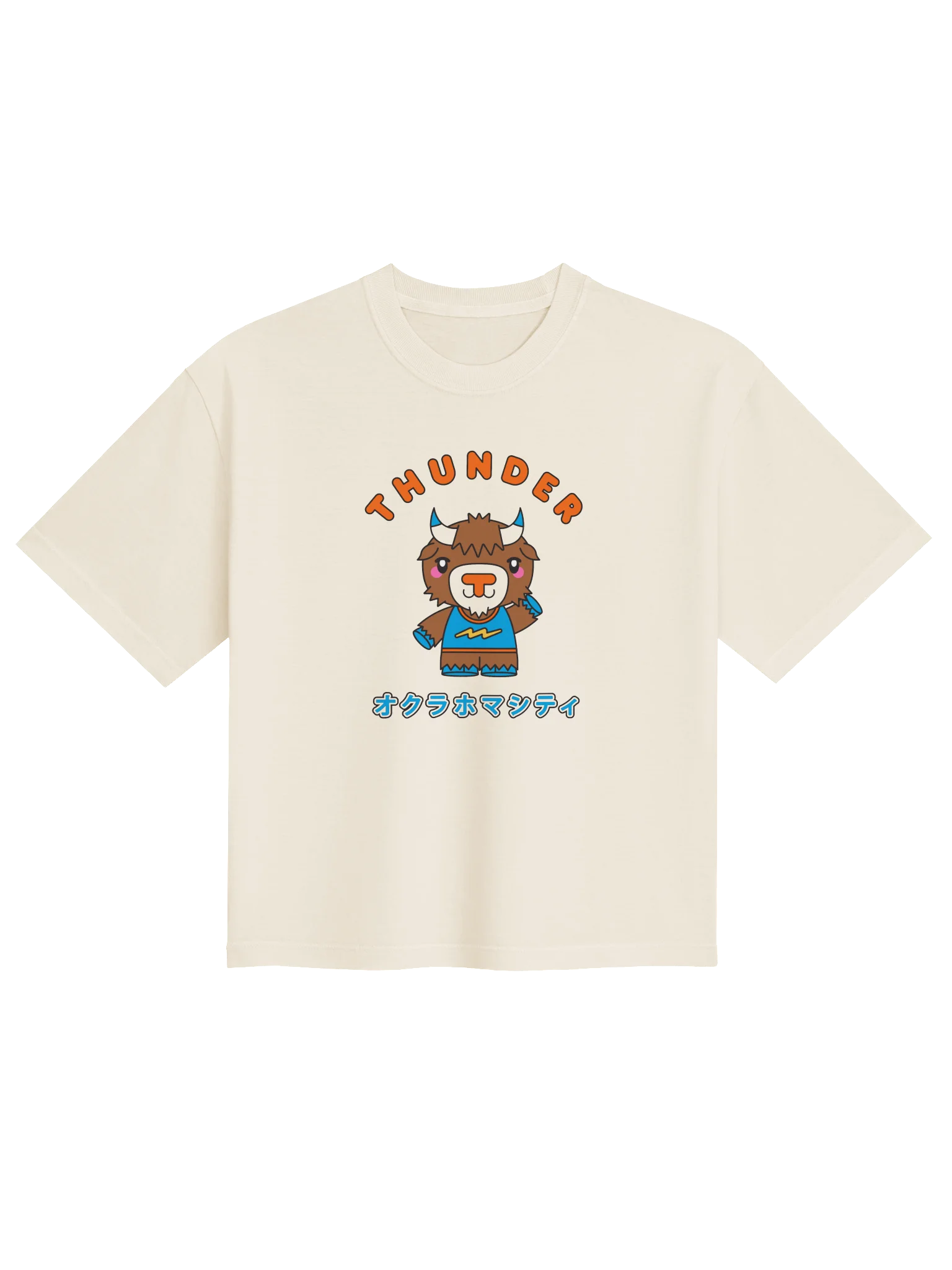 Thunder Basketball Kawaii Women's Tee product image (1)