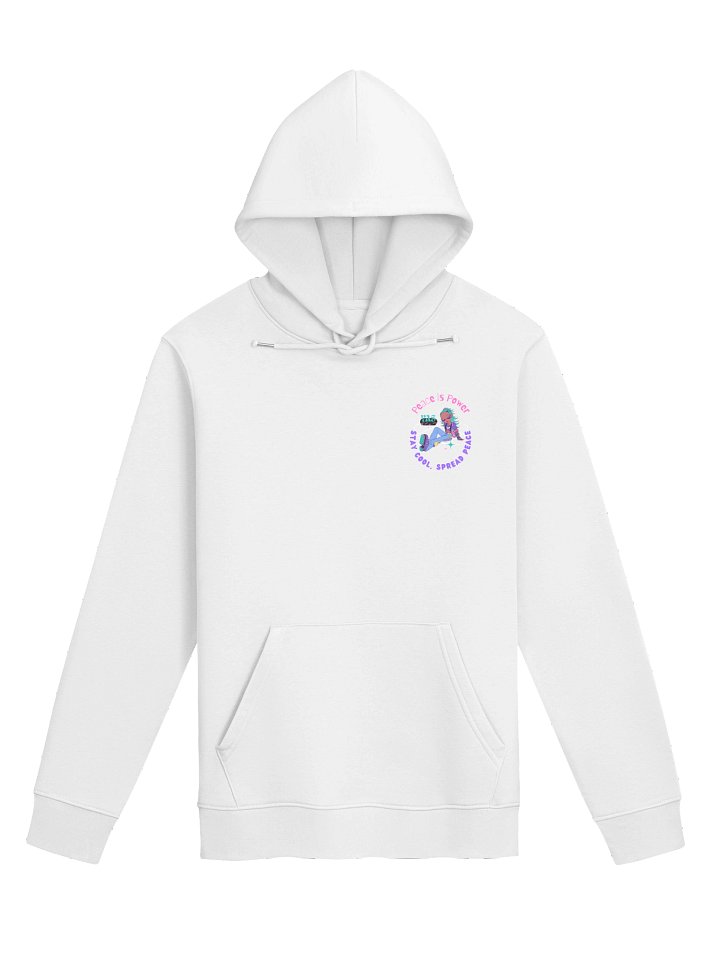 Peace Is Power Eco Hoodie product image (1)