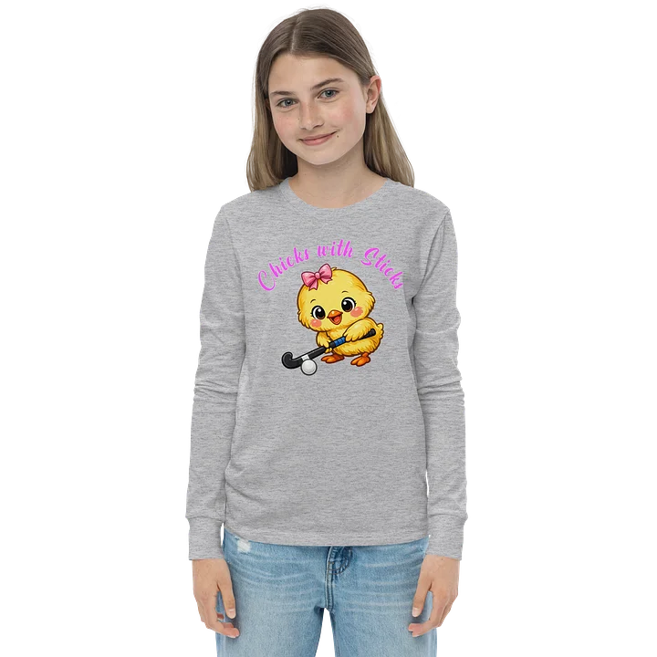 CHICKS WITH STICKS - YOUTH LONG SLEEVE TEE product image (2)