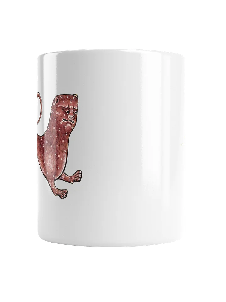 The Leopard Wild Custard - White Mug product image (2)