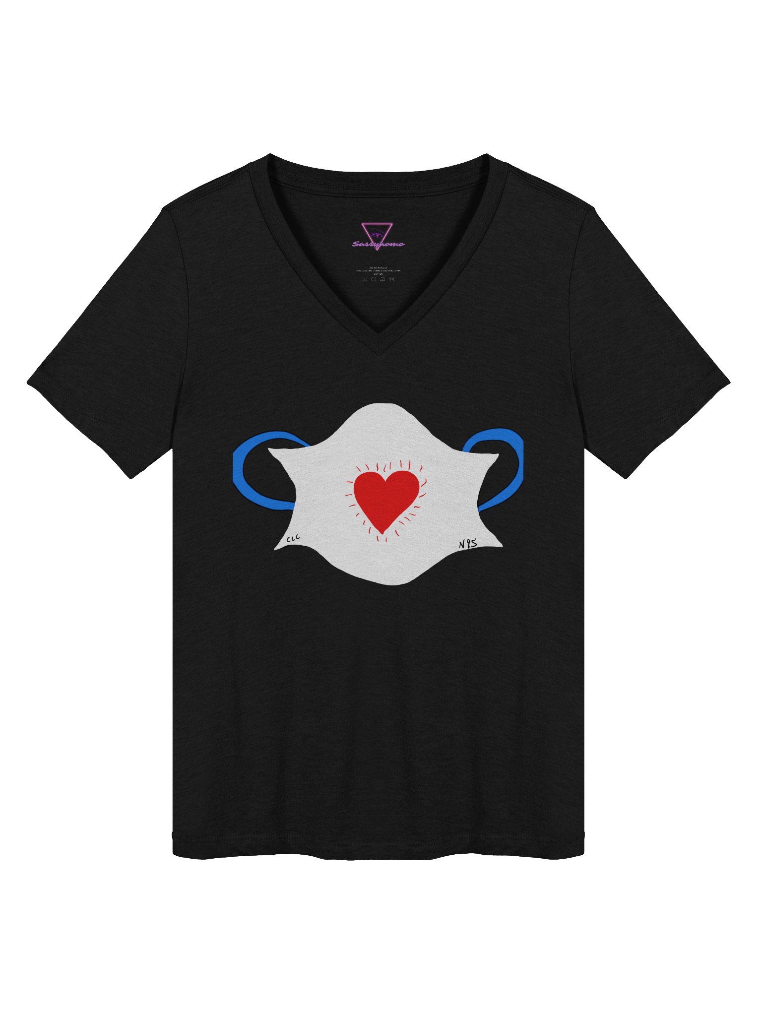 True Love V-neck tee product image (1)