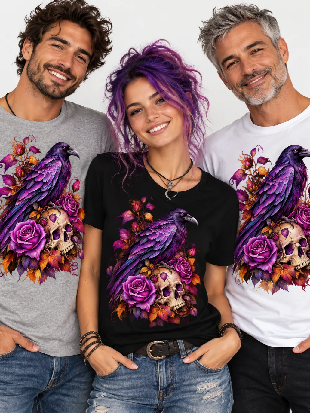 TShirt - CORBEAU D’AUTOMNE - AUTUMN RAVEN product image (2)