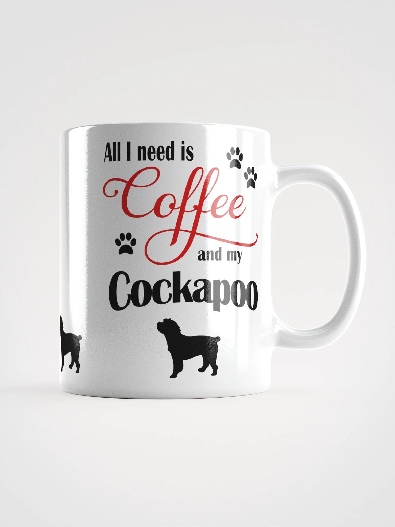 Coffee and my Cockapoo Mug product image (1)