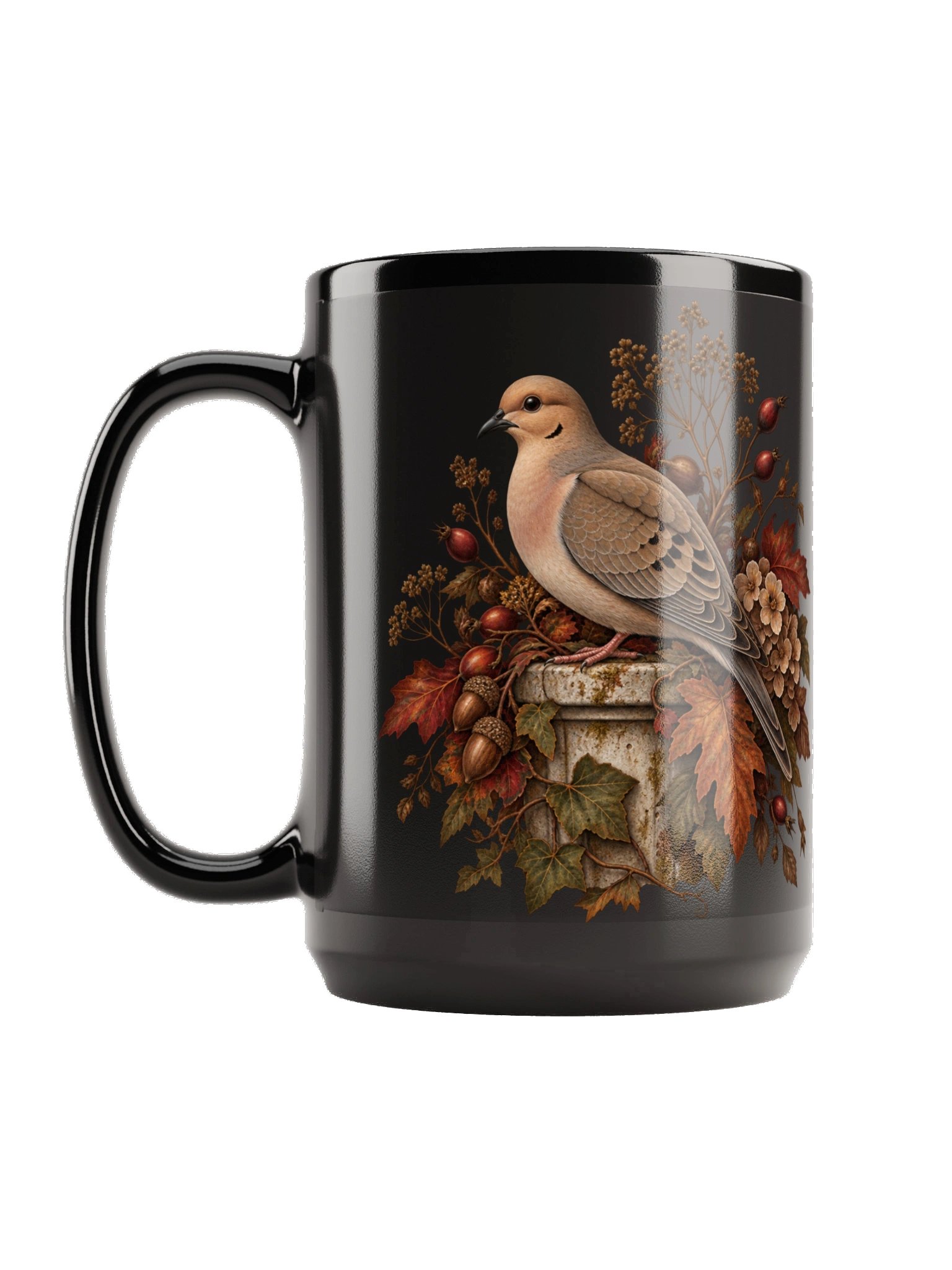 The Garden Messenger Black Mug product image (3)