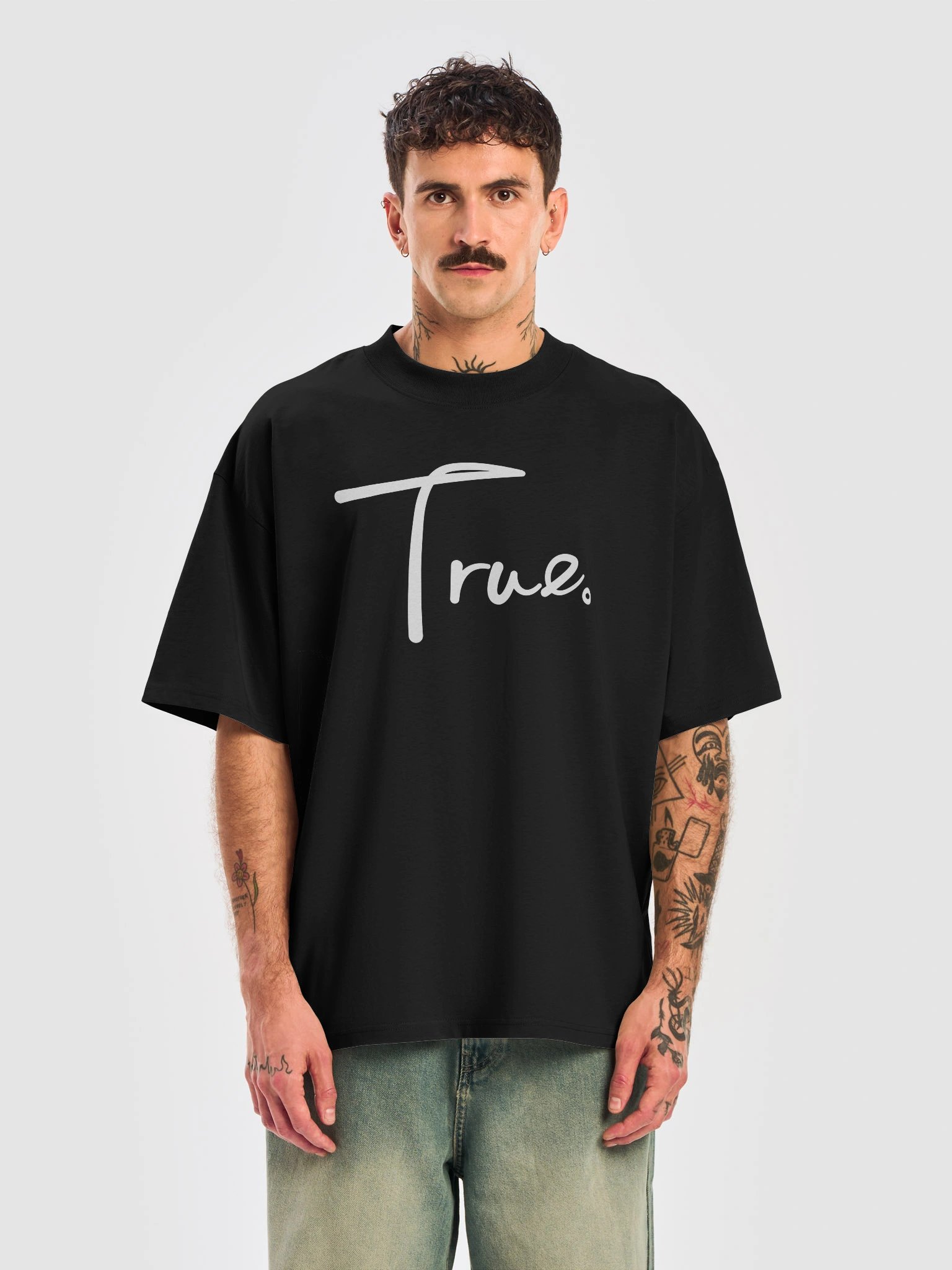 Volume — in Black + Whisper White (Oversized/Unisex) product image (4)