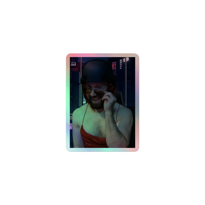 Dunc Cosplay Holo Sticker product image (1)