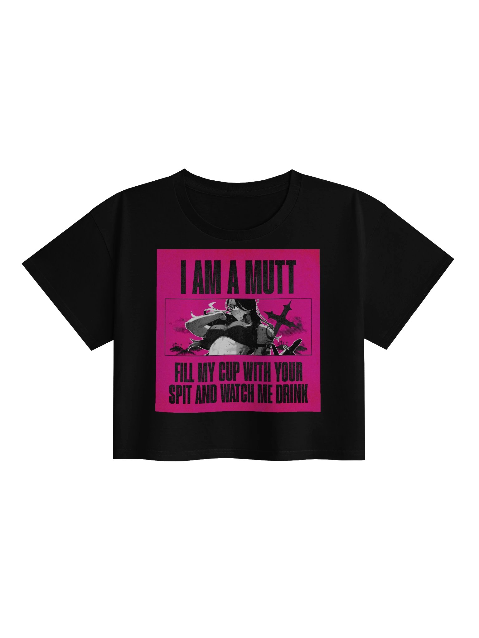 I Am a Mutt Crop Top product image (9)