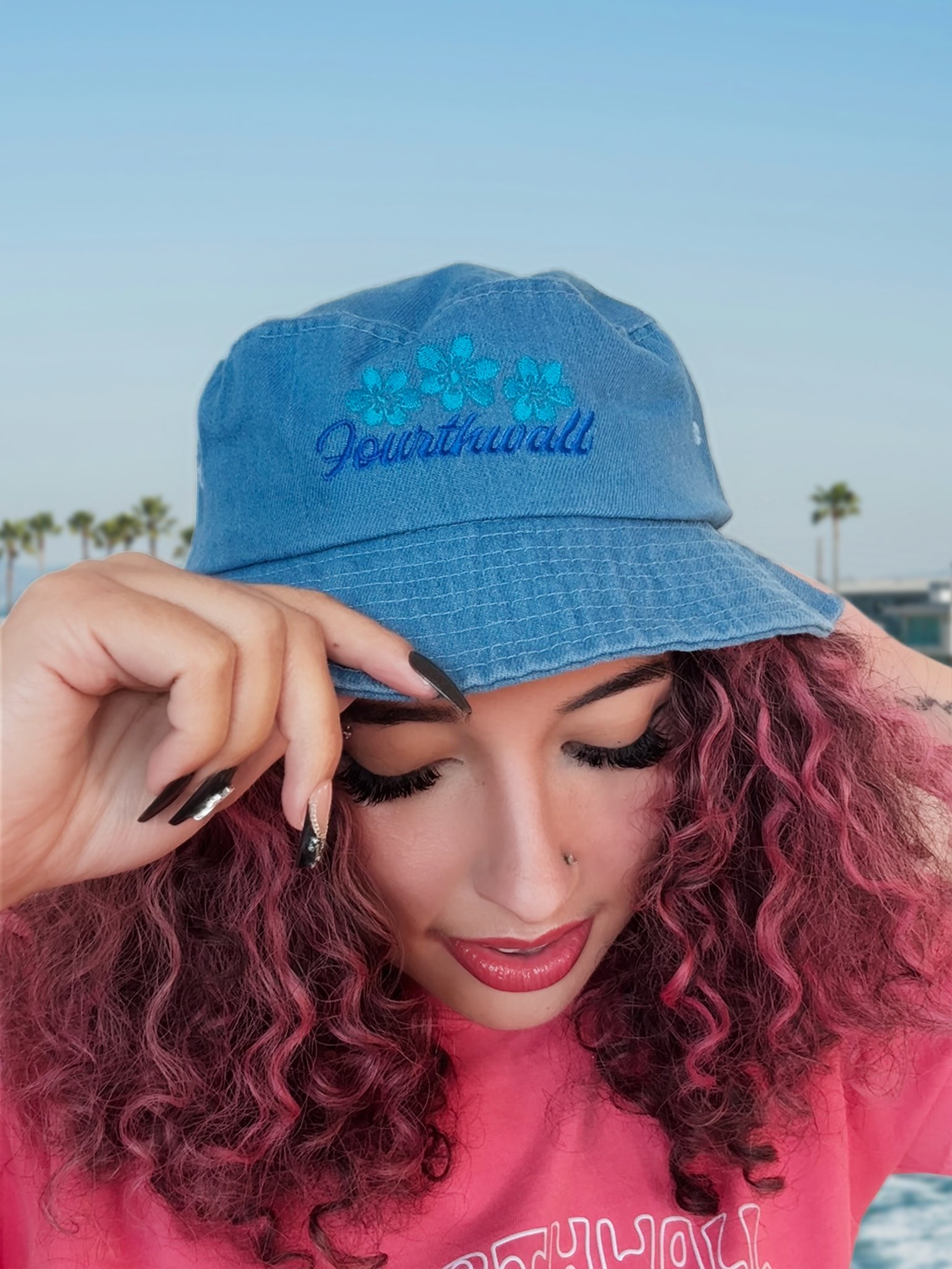 Venice Flower Bucket Hat product image (1)