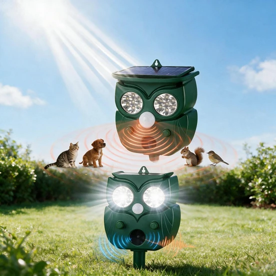 WeitechPrimax Solar Ultrasonic Animal Repeller Details