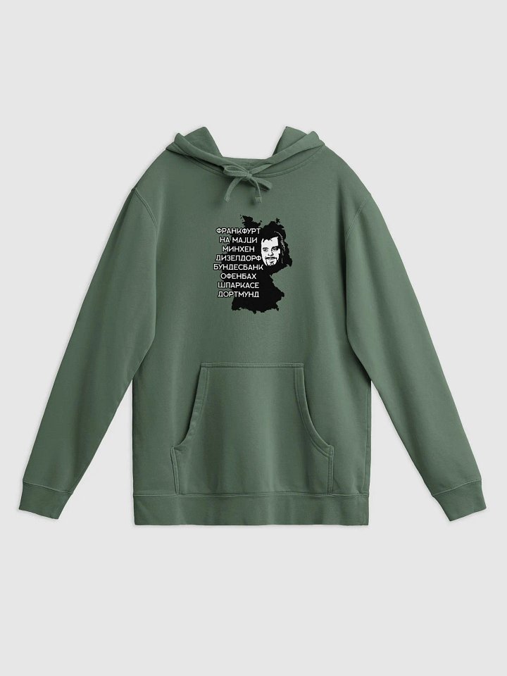 Biber Rane Independent Trading Co. Pigment Dyed Hoodie product image (1)
