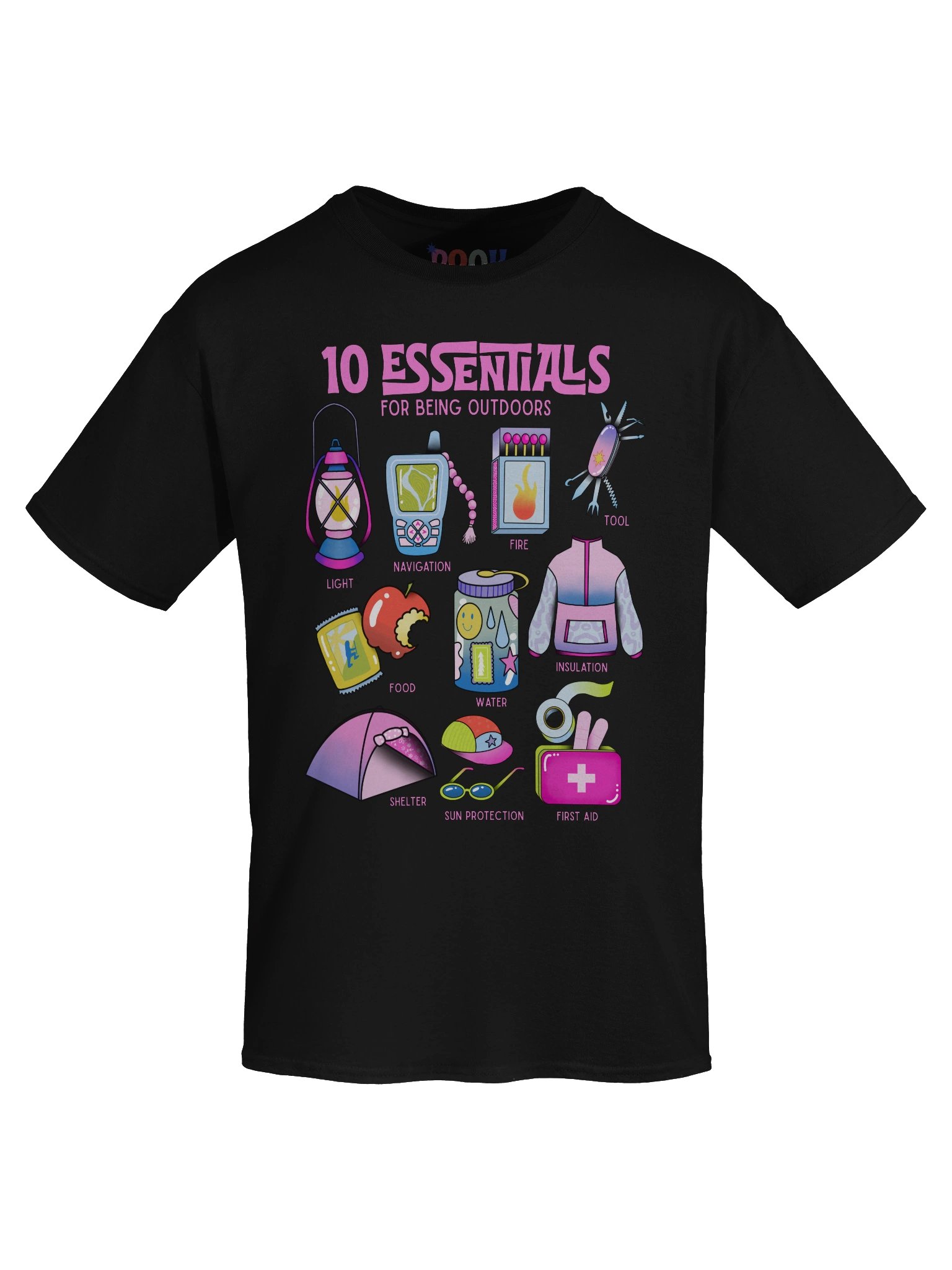 10 Essentials - Camping T-Shirt product image (5)