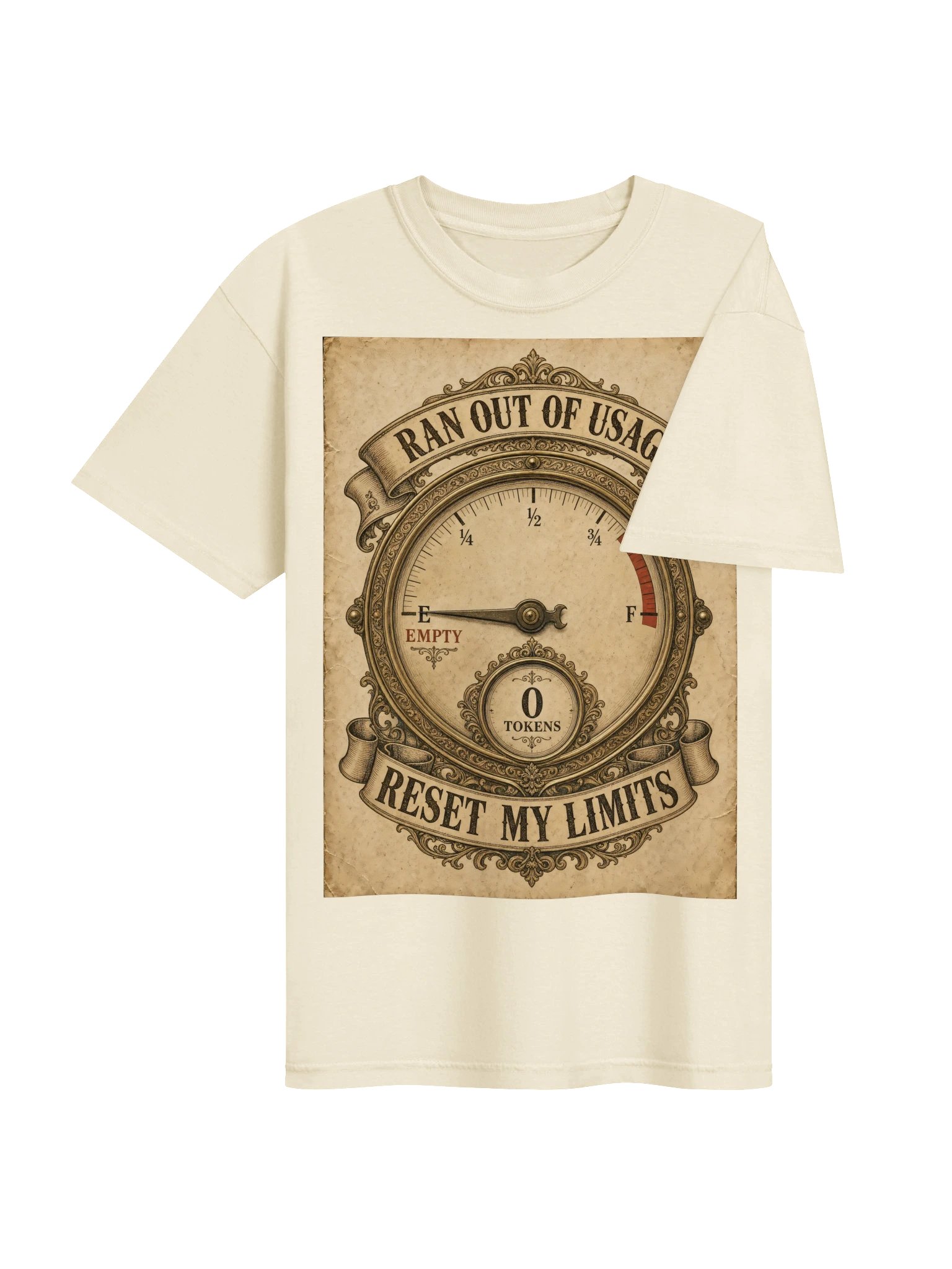 Ran Out Of Usage Tee product image (4)
