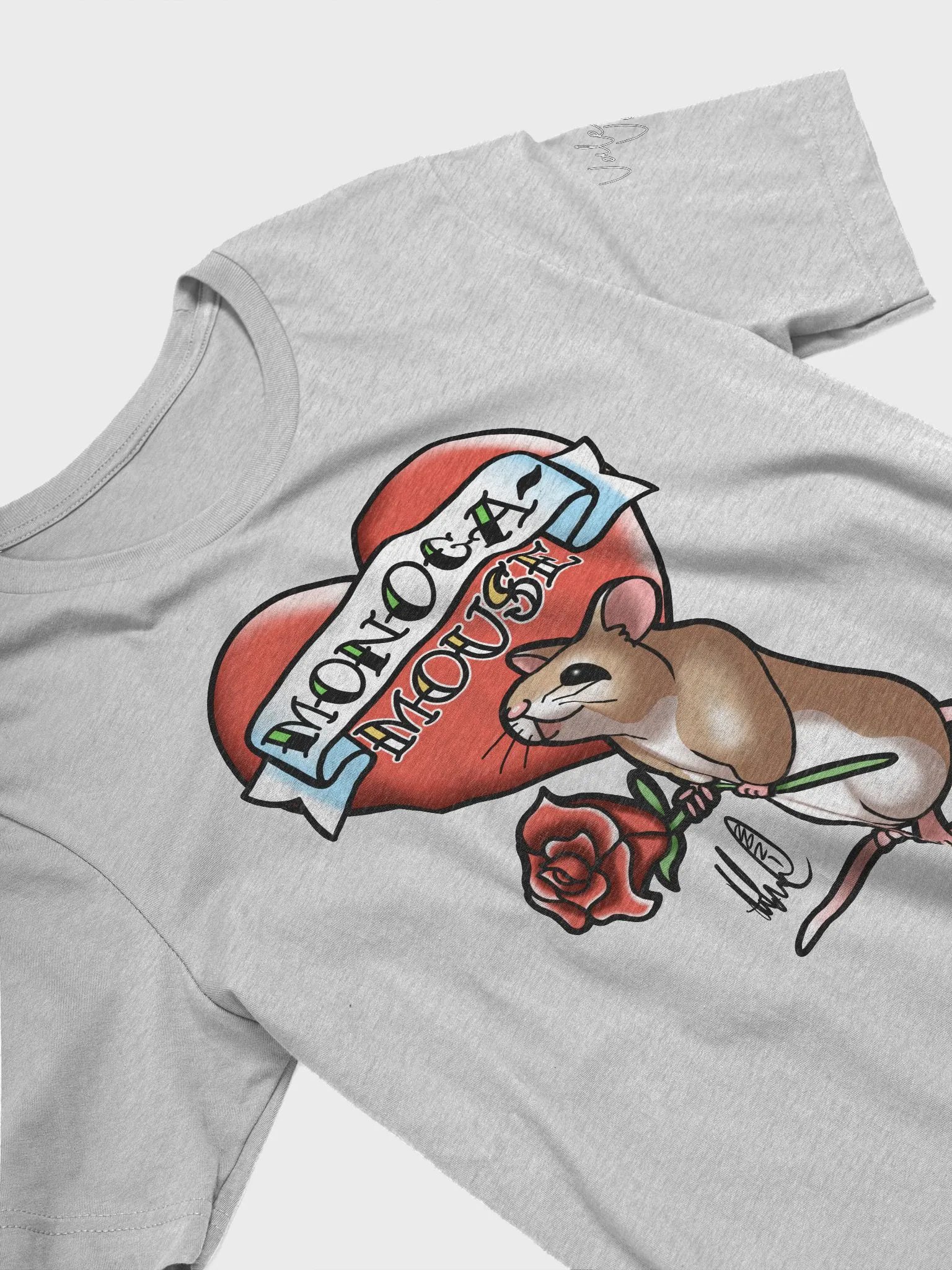 Monoga-mouse Tee product image (23)