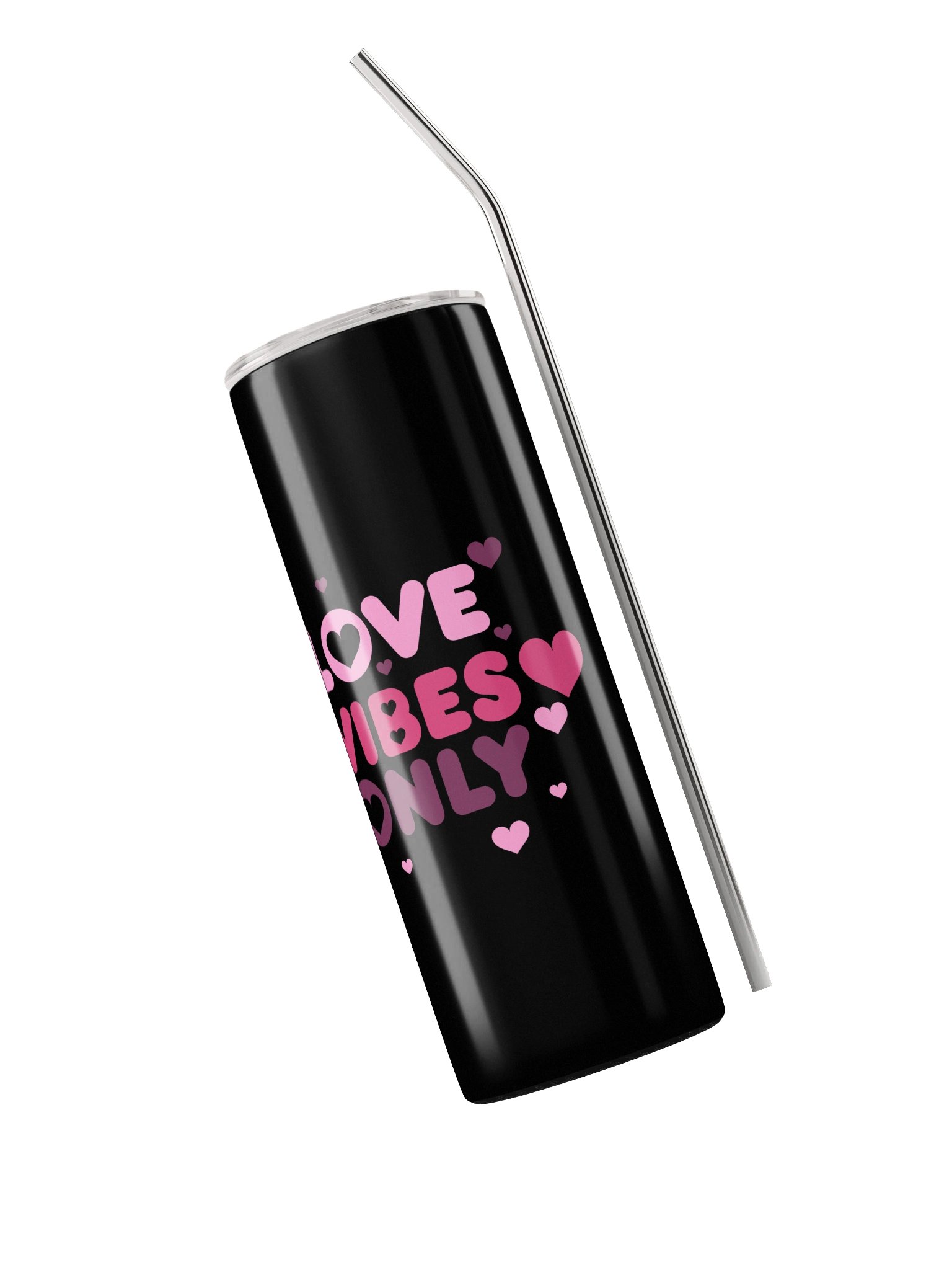 Love Vibes Only Stainless Steel Tumbler product image (3)
