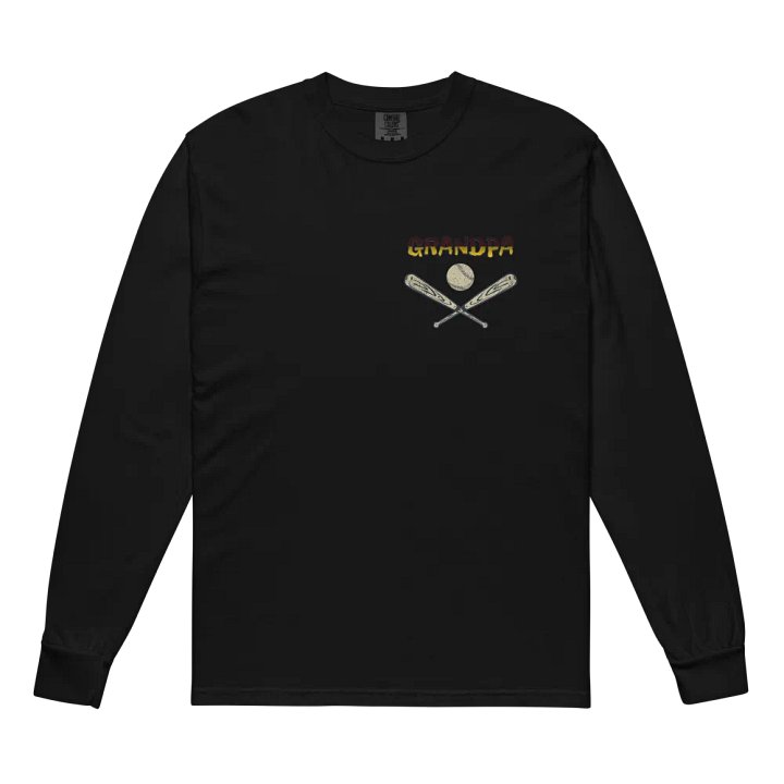 Grandpa's Baseball Legacy Long Sleeve Shirt product image (2)