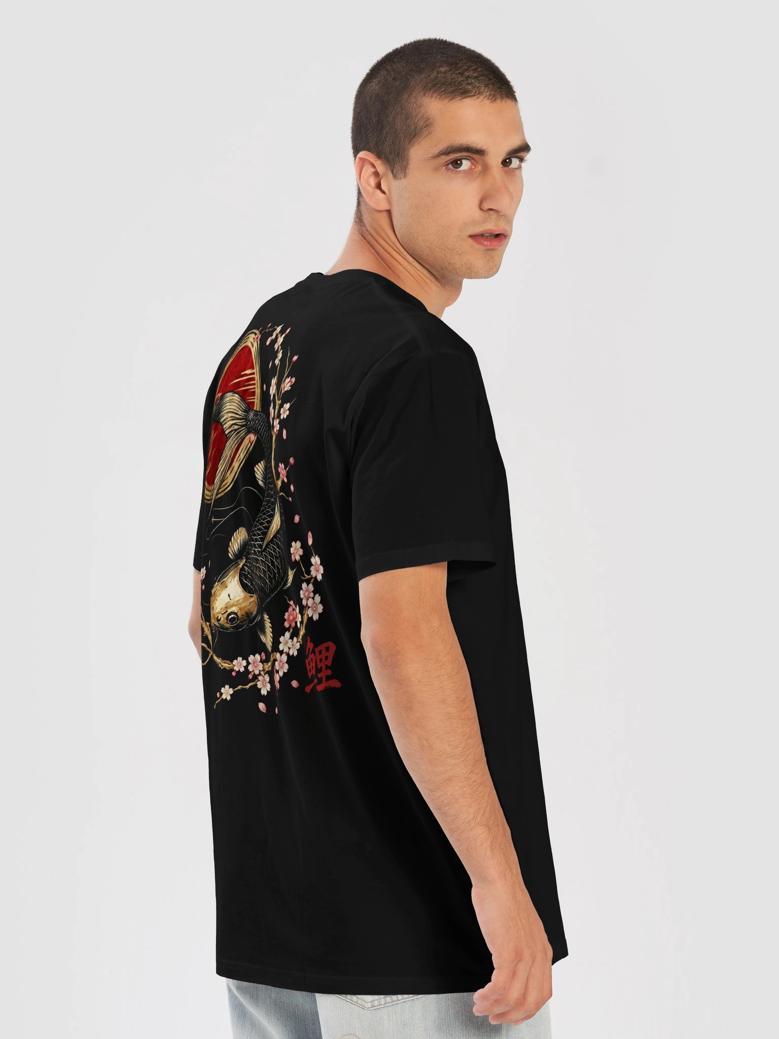 Koi Blossom Sun T-Shirt product image (8)