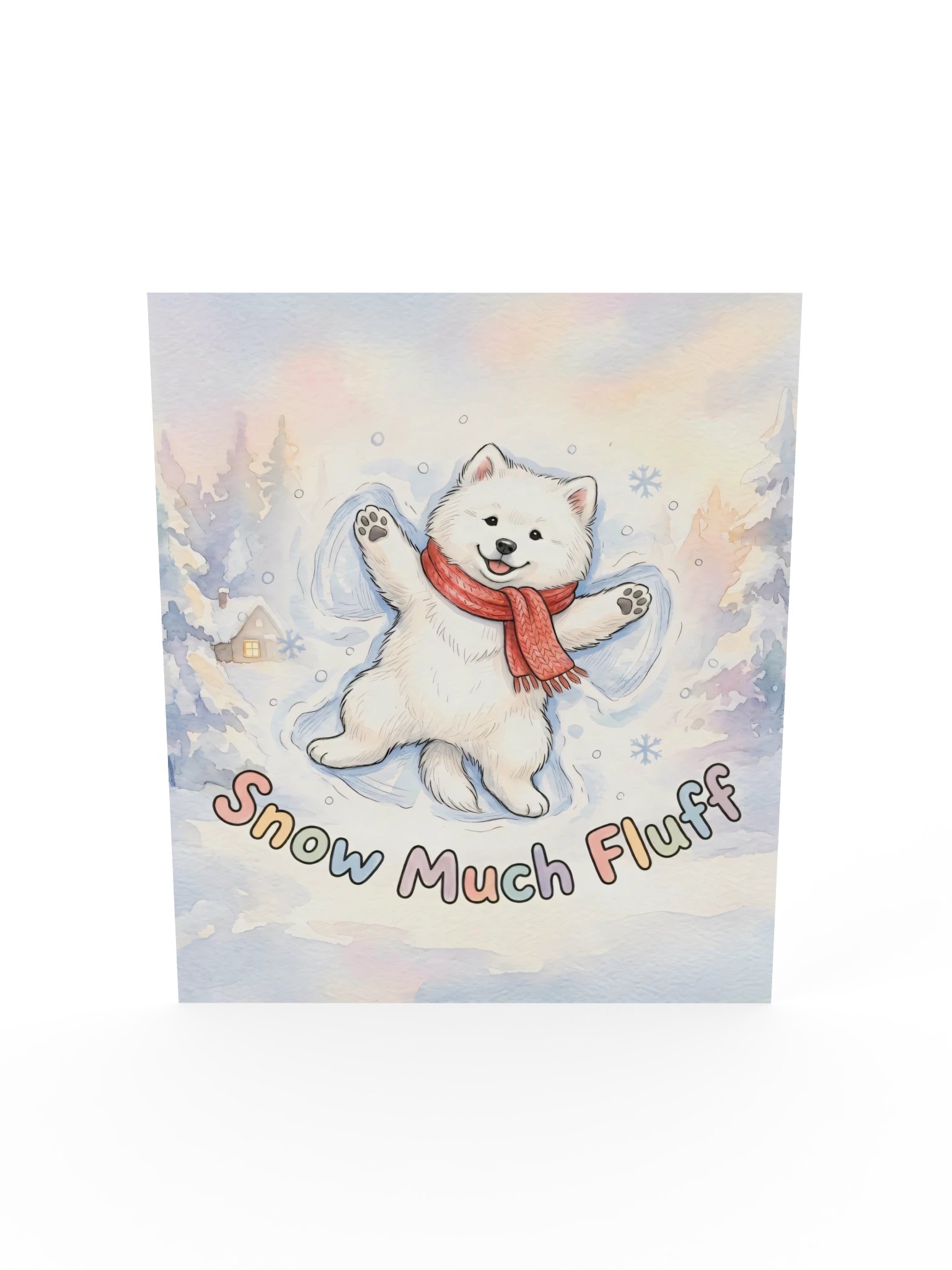 Snow Fluff Samoyed Poster product image (19)