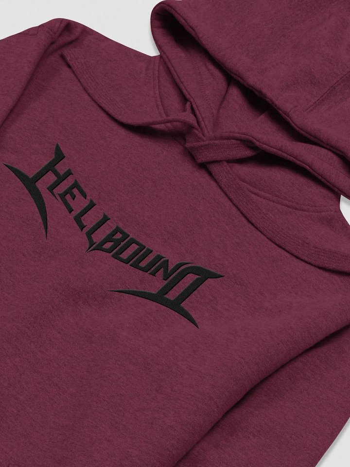 LIMITED MAROON HOODIE | EMBROIDERED SWEATSHIRT product image (2)