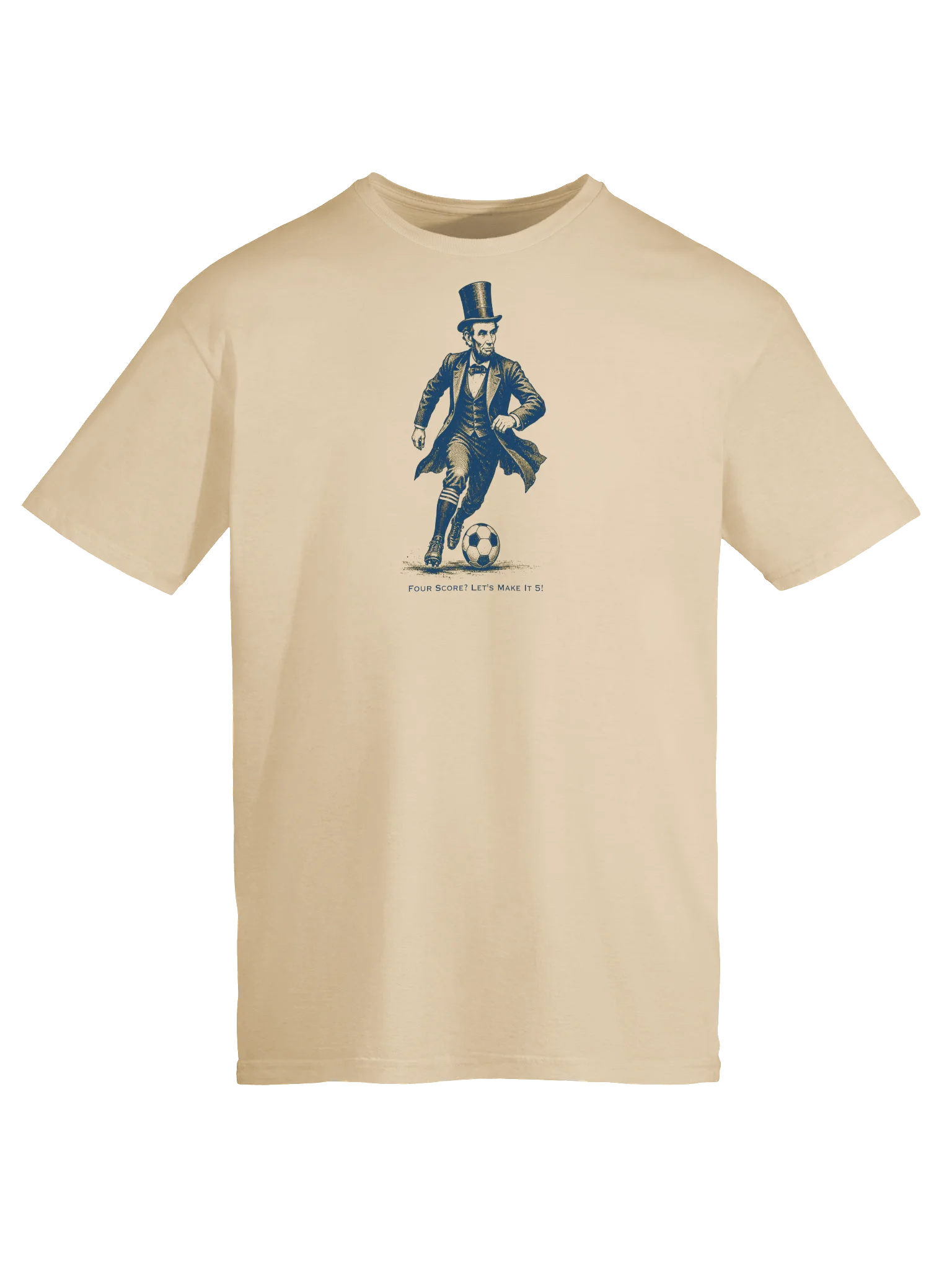 Four Score? Let’s Make It 5! Soccer Tee product image (5)