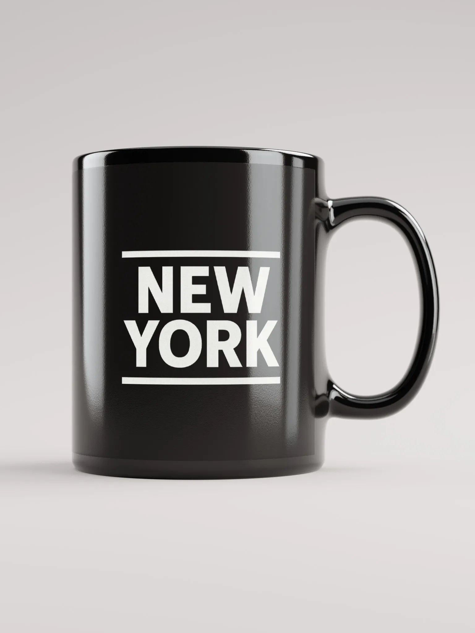 Bold New York Black Mug product image (1)