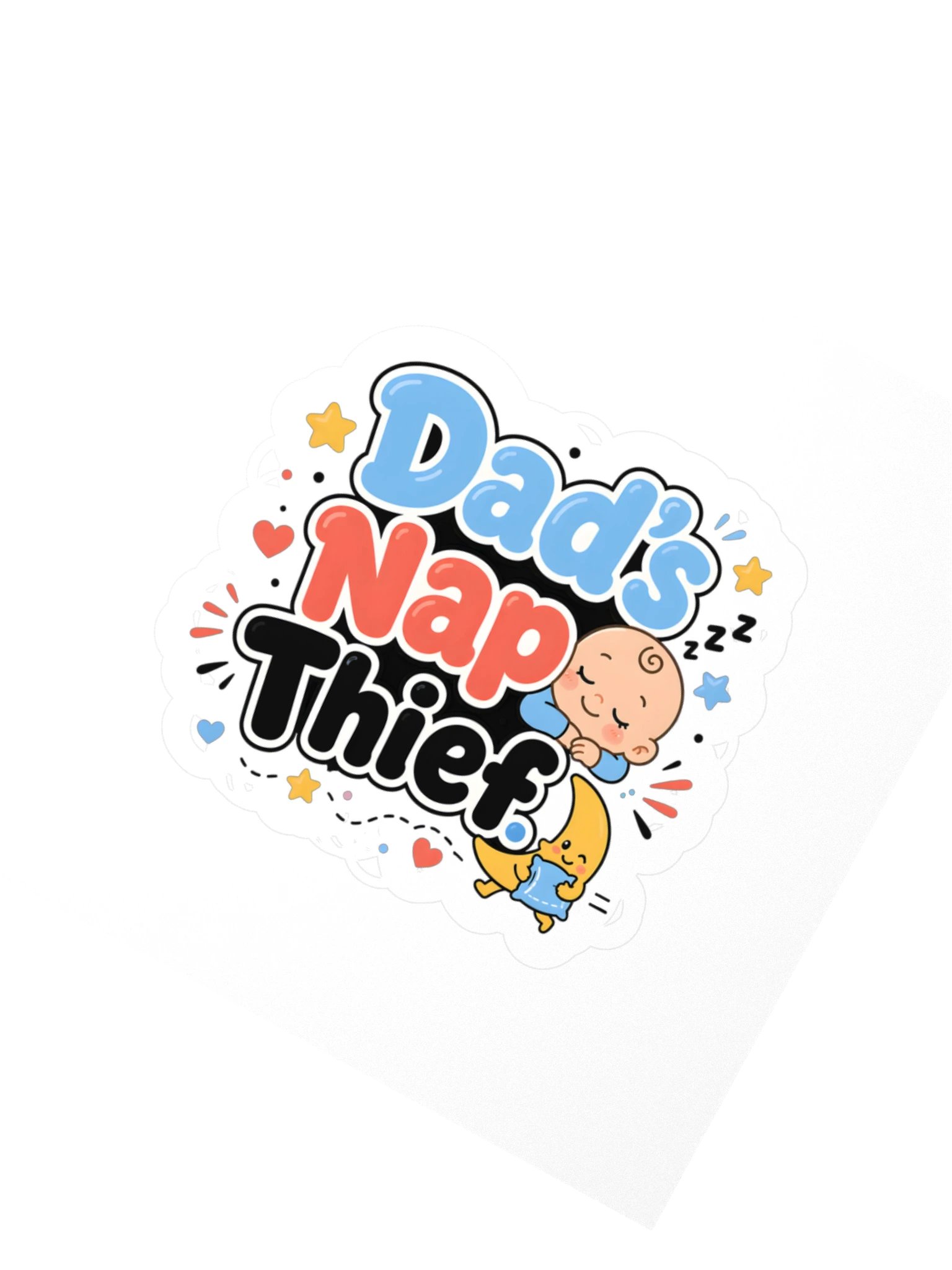 Dad's Nap Thief Sticker product image (2)